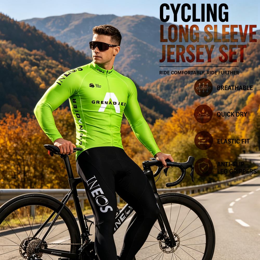 Mountain Biking Clothes - Autumn Cycling Jersey Set Ropa Ciclismo