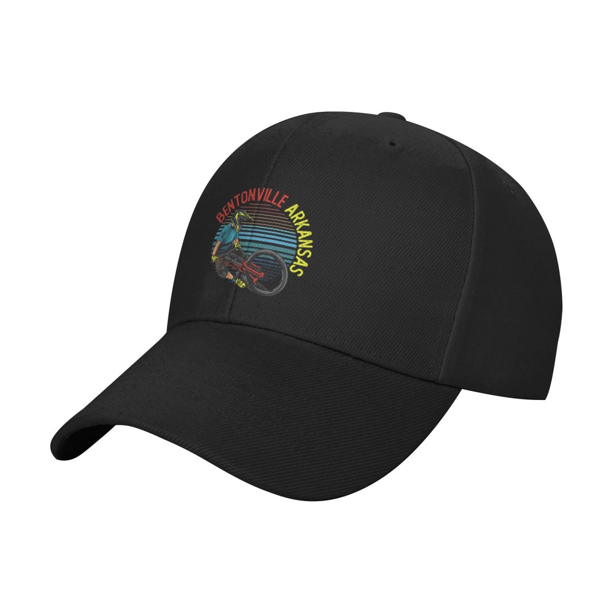Mountain Biking In Arkansas - Fashion Vintage Retro Bentonville Arkansas Mountain