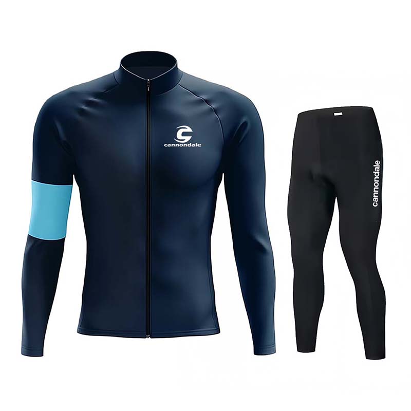 Mountain Biking Clothes - Cannondale Men's Long Sleeve Thin Cycling