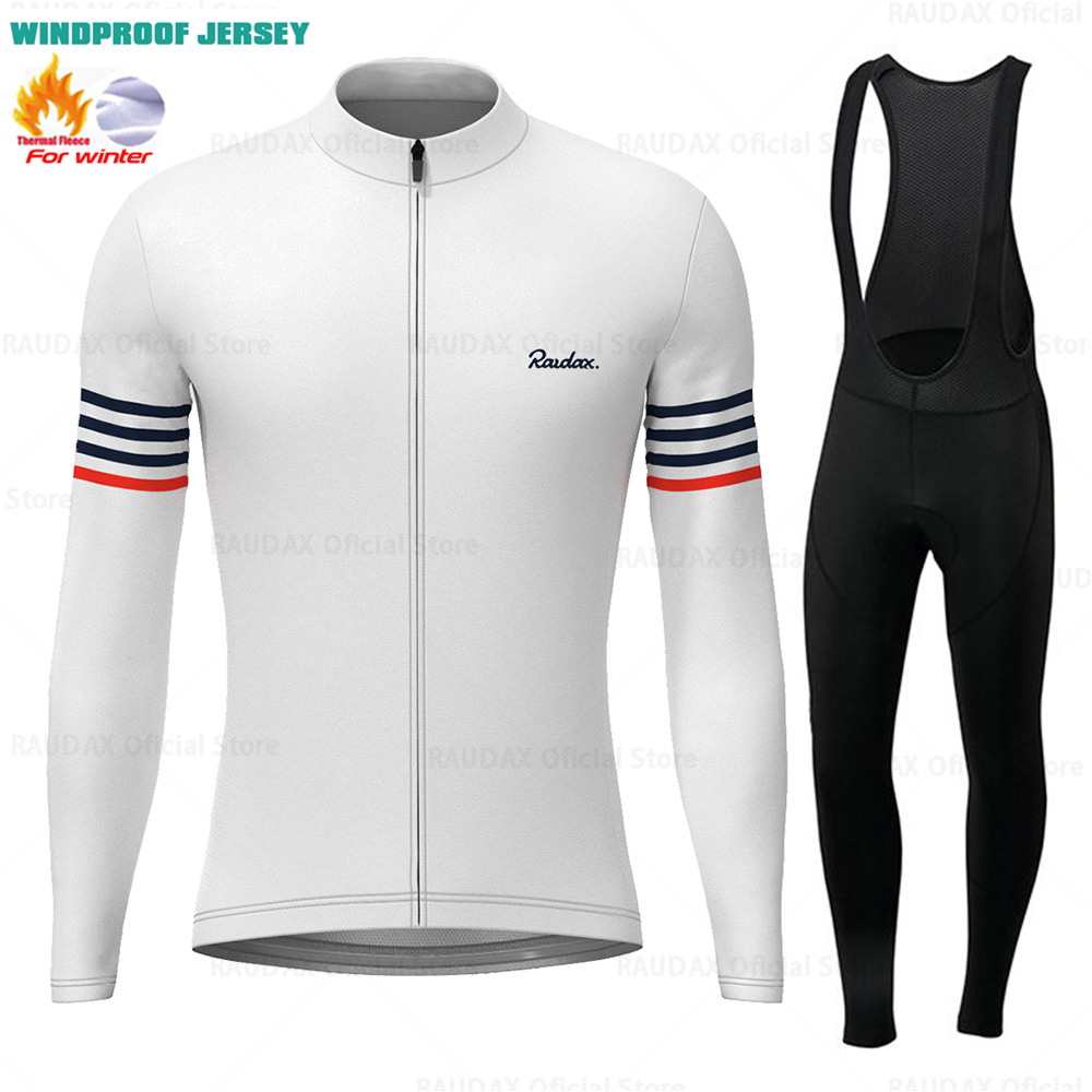 Mountain Biking Clothes - Raudax Winter Windproof Fleece Jersey Ropa