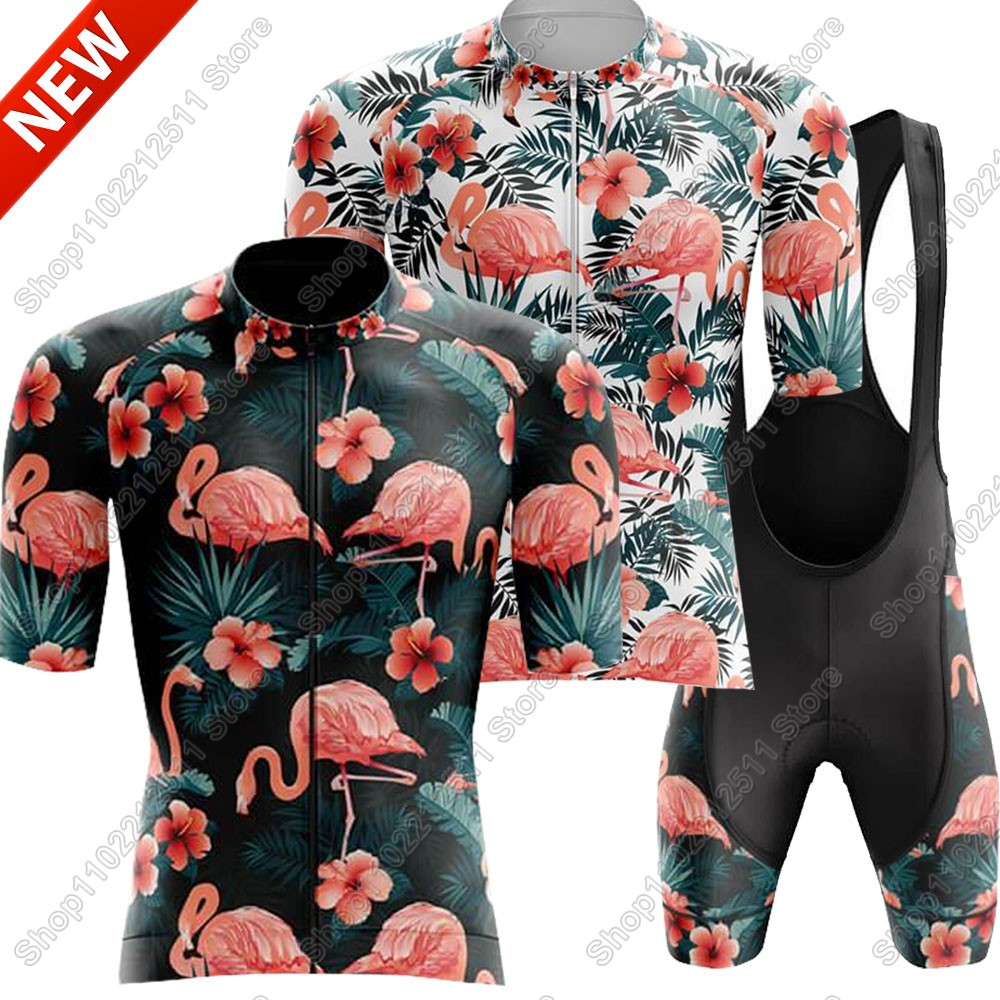 Mountain Biking Clothes - 2025 Flamingo Cycling Jersey Set Bicycle