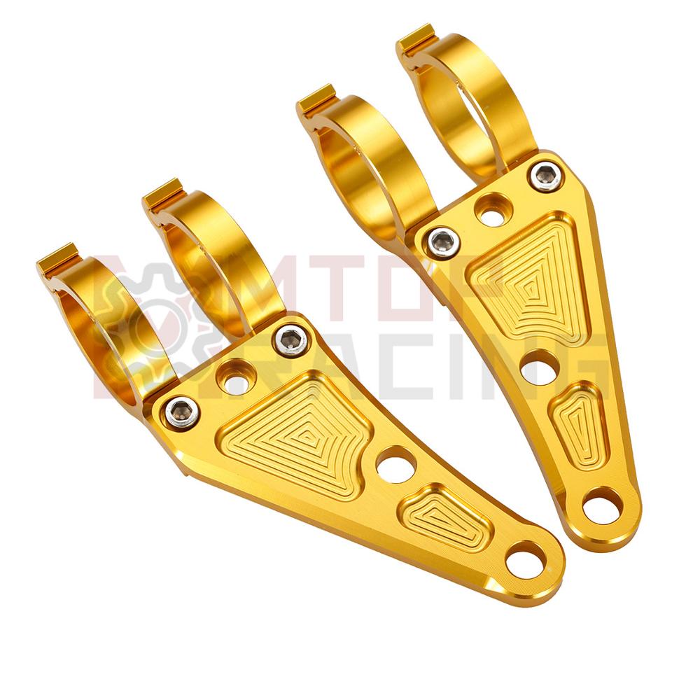 Mountain Biking Denver - Motorcycle CNC Headlight Mount Bracket 30mm