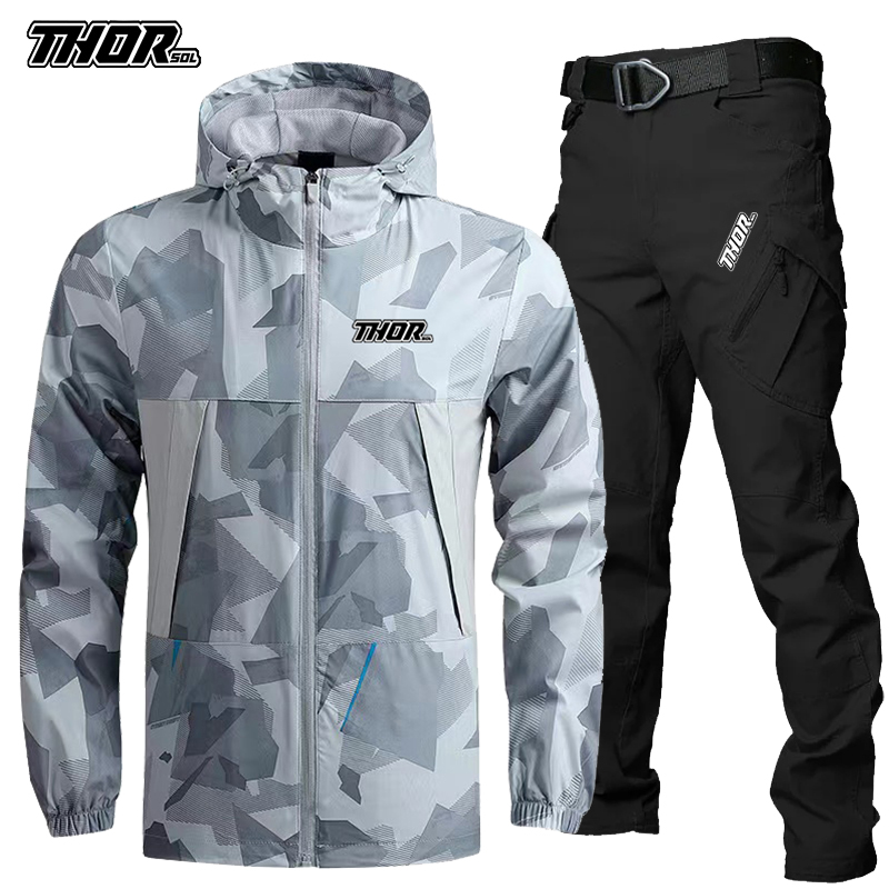 THORSOL Men Cycling Jersey Set - Mountain Biking Clothes recension och pris