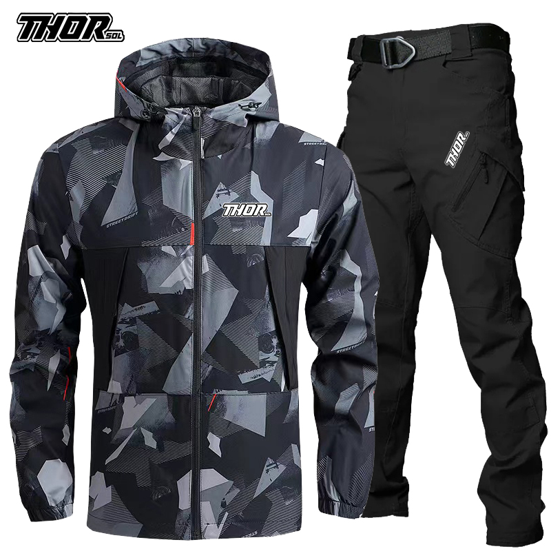 THORSOL Men Cycling Jersey Set - Mountain Biking Clothes recension och pris