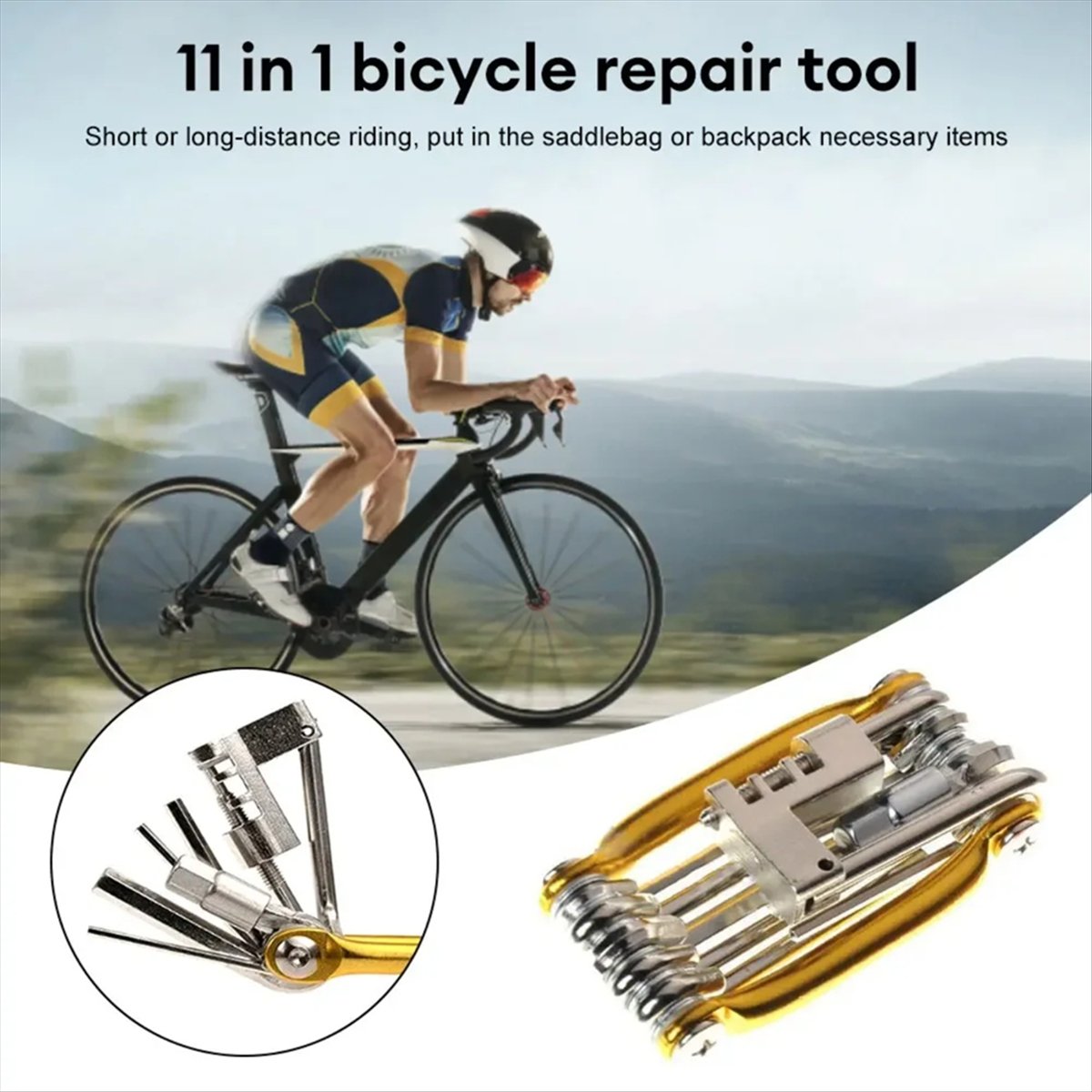 ABPF 11 in 1 Bicycle Bike Mult - Mountain Biking Kit recension och pris