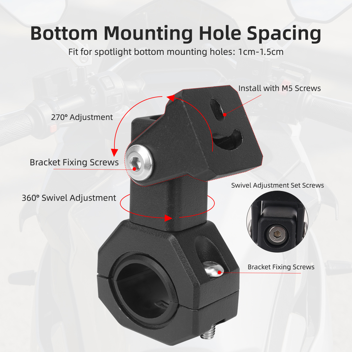 1/2Pcs Universal Motorcycle LE - Mountain Biking Denver recension och pris