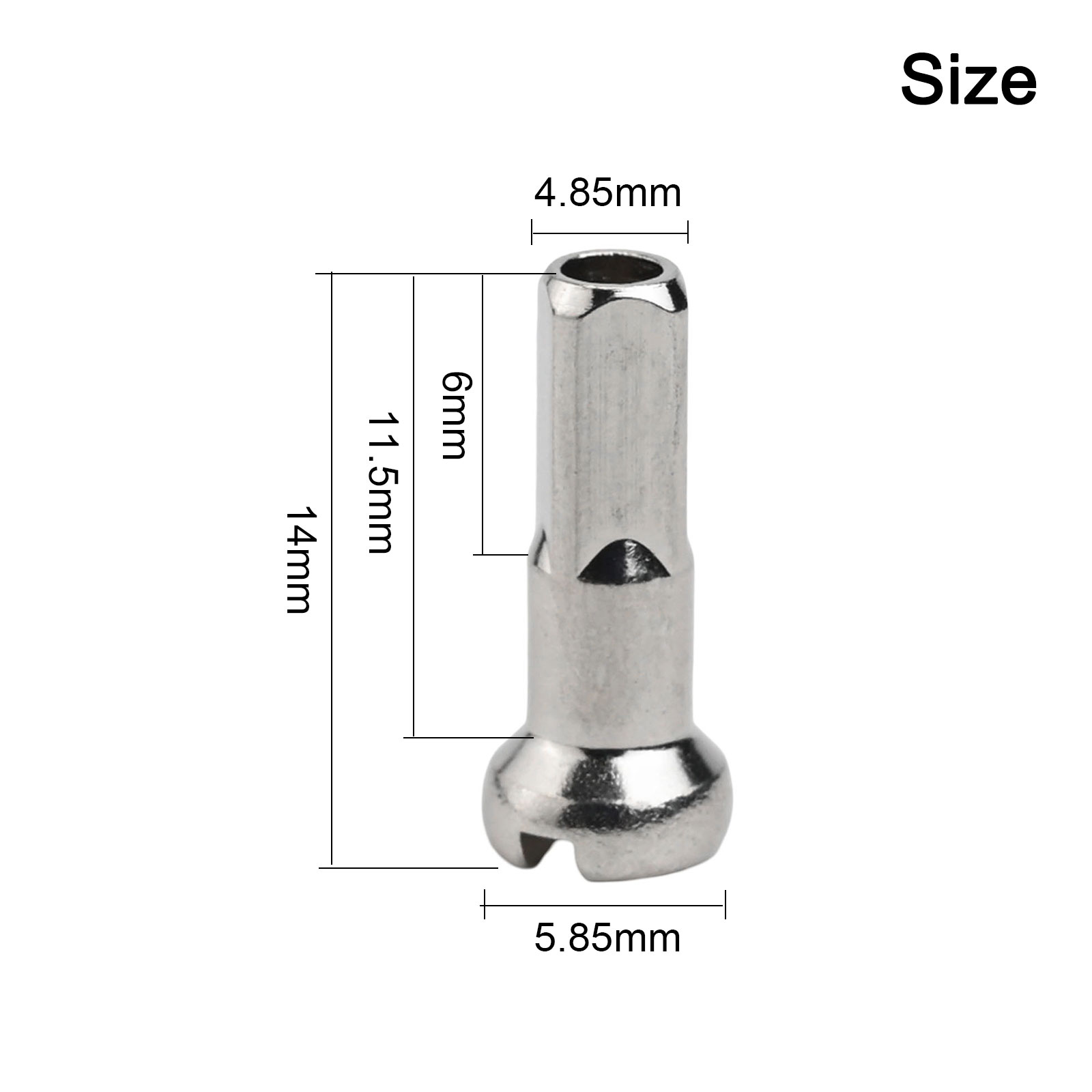 50pcs Bike Brass Spoke Nipples - Mountain Biking Tips recension och pris