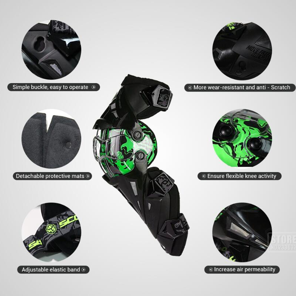 SCOYCO Moto Protection Knee Of - Mountain Biking Trails recension och pris