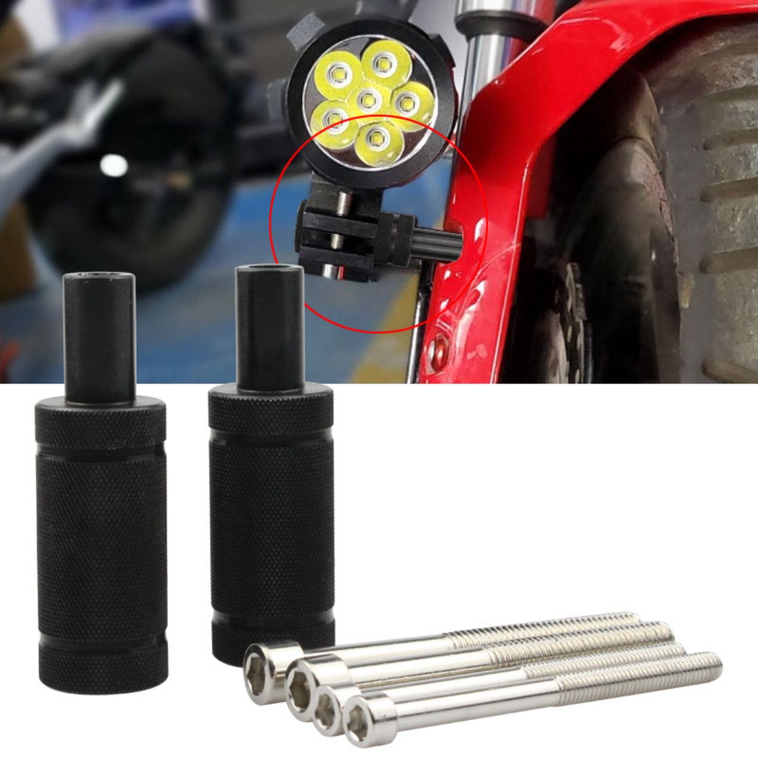 Motorcycle Headlight Mount Hol - Mountain Biking Denver recension och pris